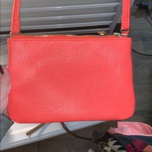 Cross body coral purse